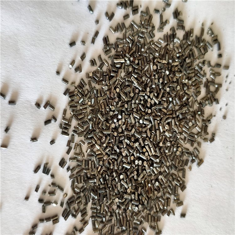 鋼絲切丸直徑1.5輪胎絲高硬度歐文壽命3500次管道防腐噴砂