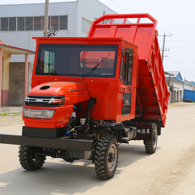 農(nóng)用車果園拉毛竹自卸四不像運輸車柴油工程車