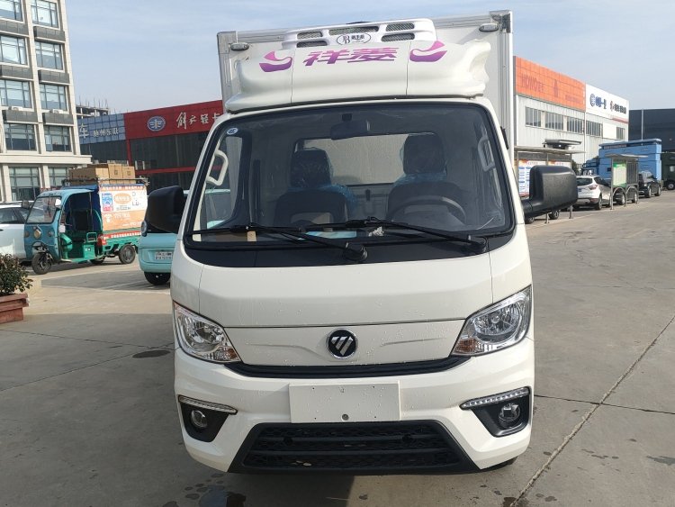 福田祥鈴M1廂式冷藏車(chē)市中心拉貨小神器冷鏈運(yùn)輸車(chē)