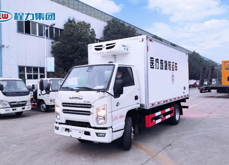醫(yī)療廢物轉(zhuǎn)運(yùn)車采用密閉性運(yùn)輸源頭廠家直供品質(zhì)可靠