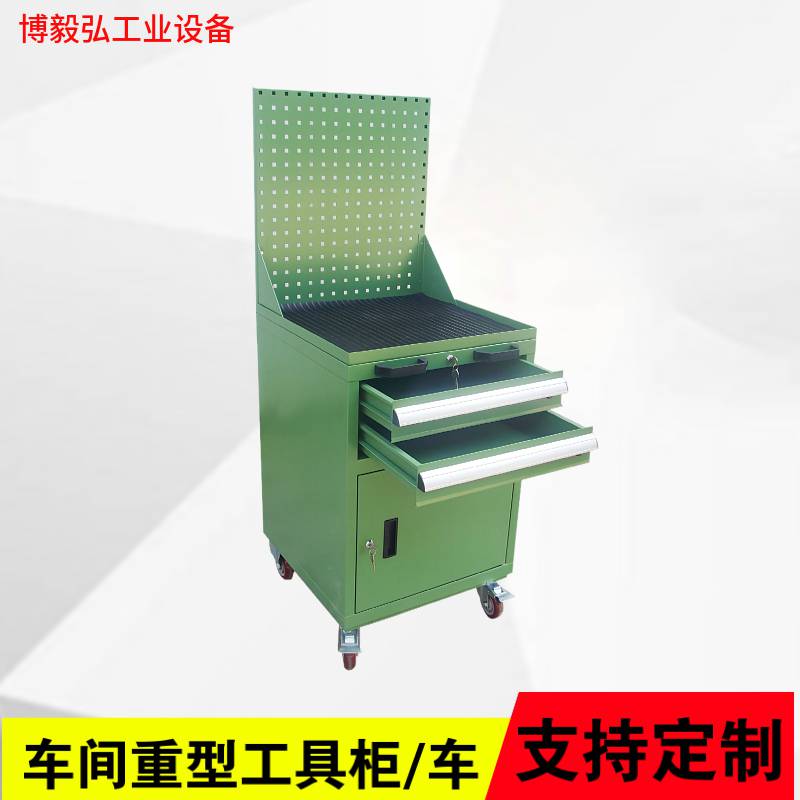 重型工具柜鐵皮柜抽屜式儲(chǔ)物柜帶鎖多功能車間汽修五金收納工具車