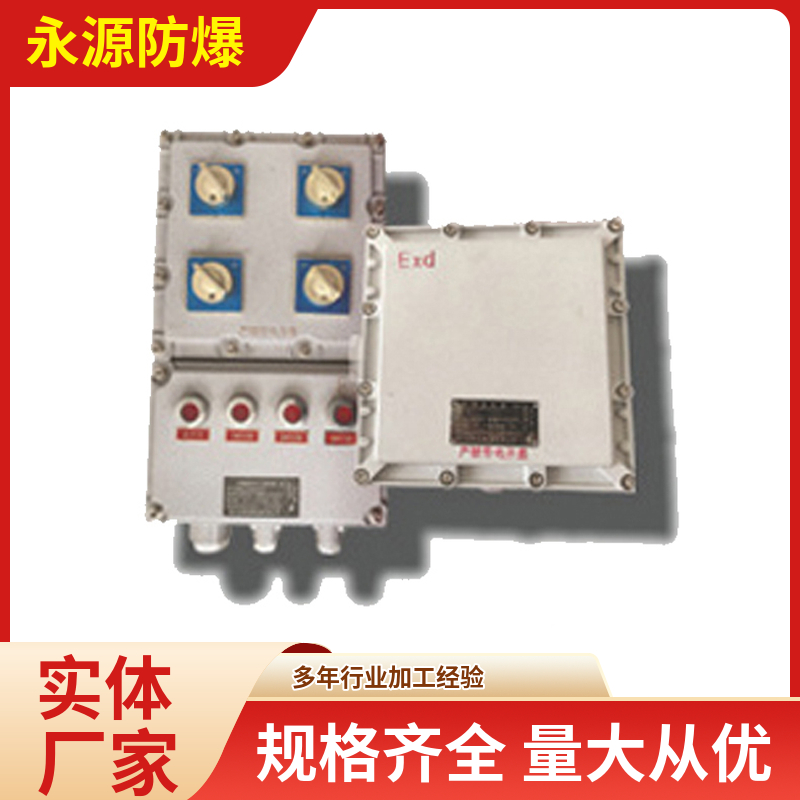 永源防爆電器復(fù)合型防爆配電箱隔爆型爆炸性氣體環(huán)境分線箱
