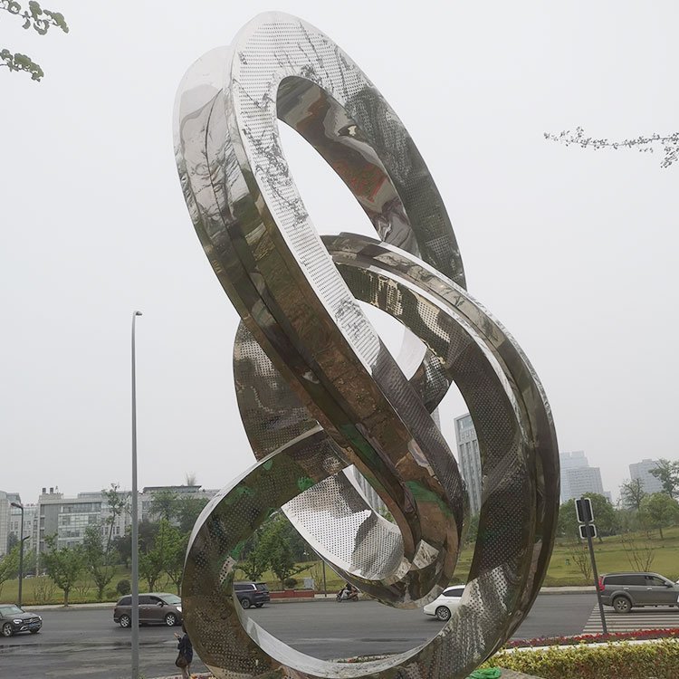 億典晟專業(yè)設(shè)計(jì)不銹鋼標(biāo)識雕塑擺件戶外廣場大型標(biāo)志性建筑發(fā)貨快