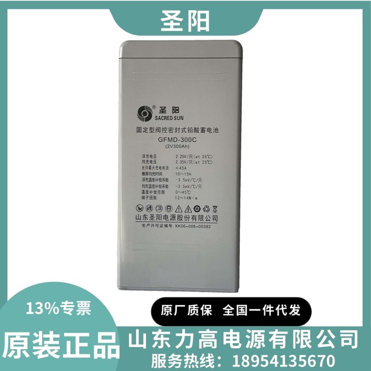 批發(fā)圣陽(yáng)蓄電池GFMD-300C2V300AH直流屏光伏發(fā)電站EPS電源電池