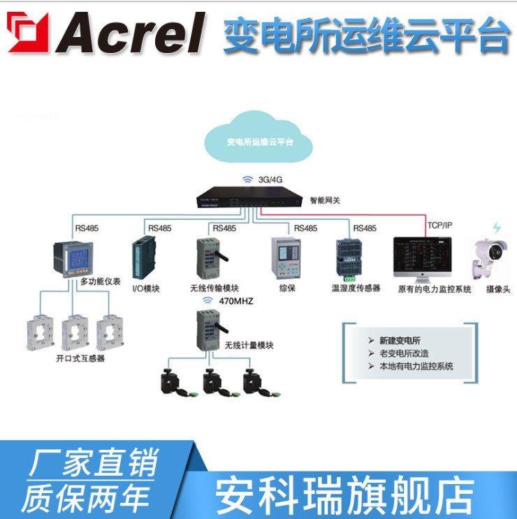 安科瑞35kV配電房智慧電力監(jiān)控云平臺企業(yè)電力運維系統(tǒng)無人值守