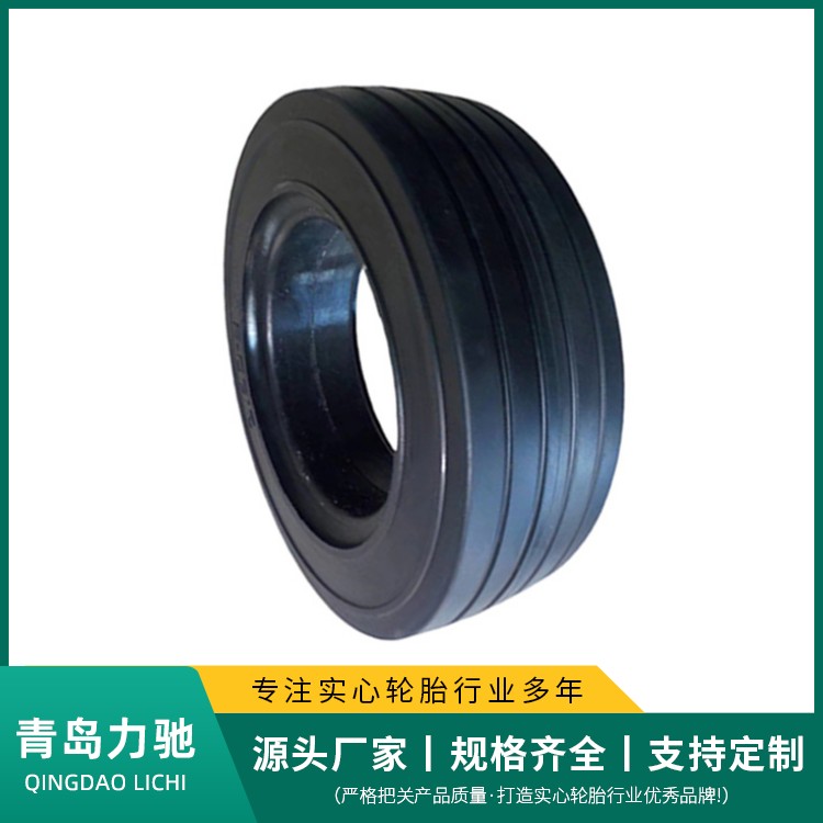 3.50-8實(shí)心輪胎行李拖車掃地機(jī)實(shí)心輪胎條形花紋廠家直售