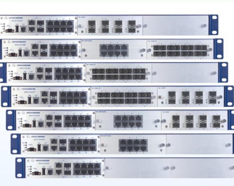 赫斯曼hirschmann交換機MACH102-8TP機架式交安裝