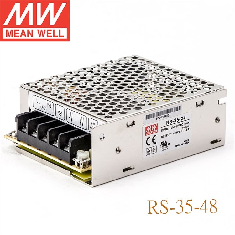 RS-35-48工控?zé)魩ПO(jiān)控自動(dòng)化明緯電源35W48V