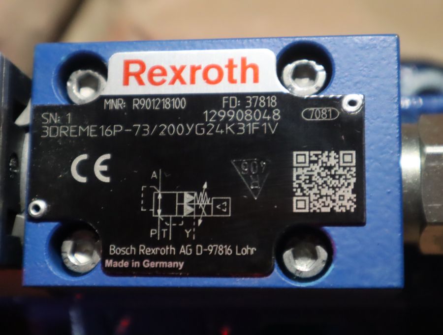 德國力士樂REXROTH藍(lán)色鑄鐵比例閥R901218100液壓系統(tǒng)專用