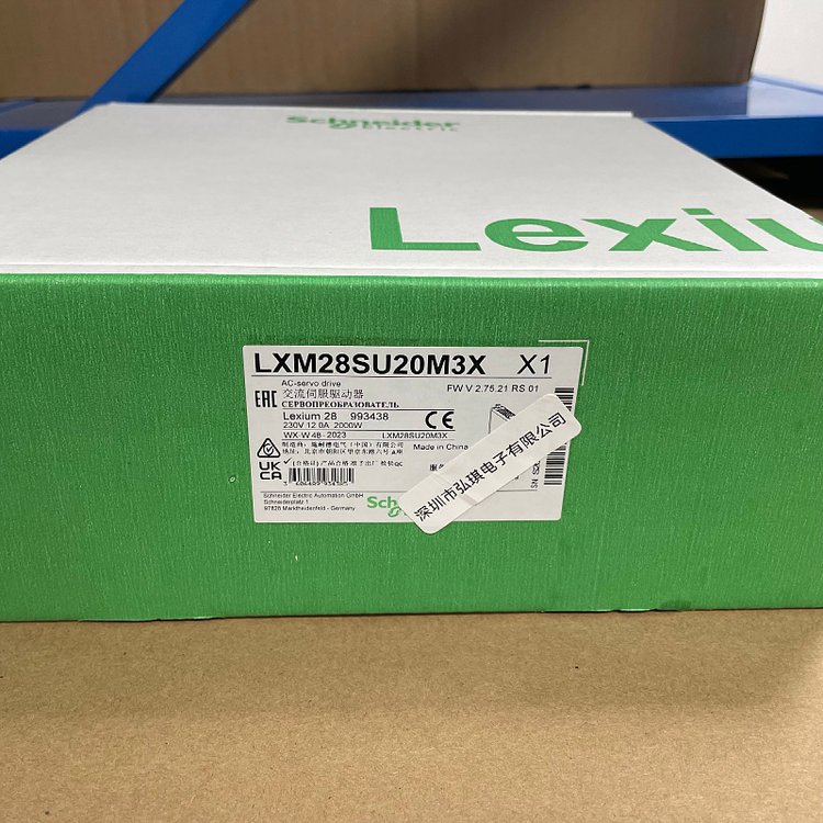 LXM28SU20M3XLexium28SercosIII伺服驅(qū)動器3PH230V2KW全新原裝