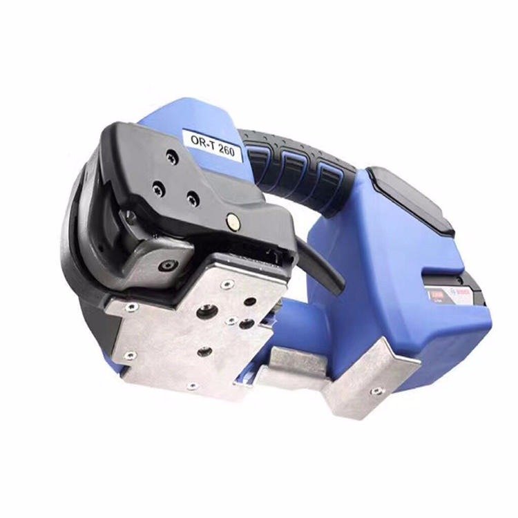 進(jìn)口電動(dòng)打包機(jī)ORGPACK一鍵式自動(dòng)包裝機(jī)ort-260手提捆扎機(jī)