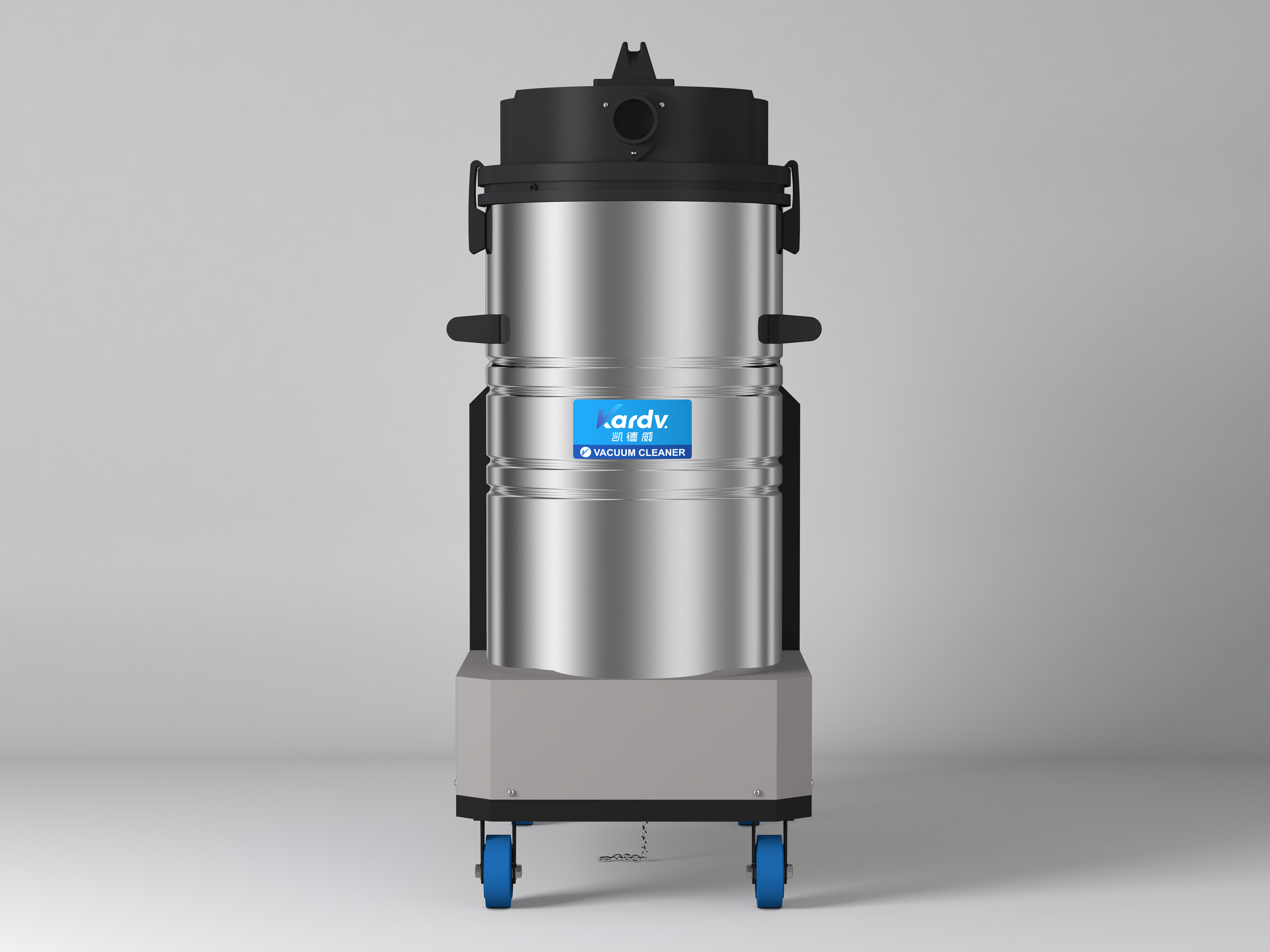 凱德威大功率4KW紡織廠用吸塵器DL4080X下進(jìn)氣吸毛絨線頭棉花吸塵