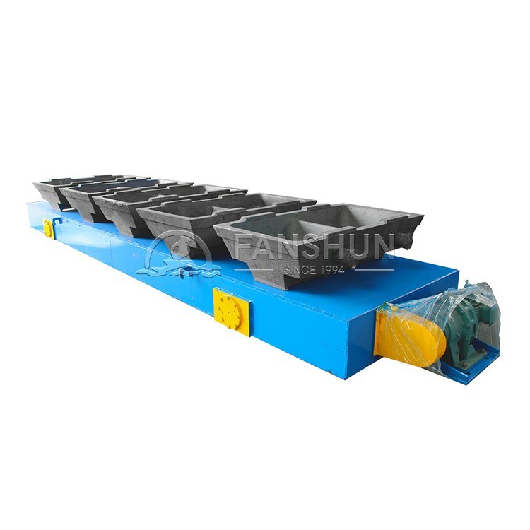 帆順機(jī)械連鑄機(jī)澆鑄機(jī)銅鋁錠鑄造機(jī)錠模具可定制