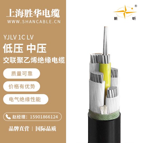 勝華新昕電纜YJLV1CLV絕緣防火電纜YTTW國標(biāo)足米