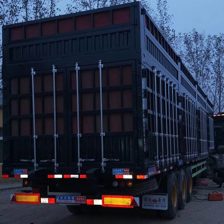 快遞運(yùn)輸廂式輕型半掛車車輛運(yùn)載平穩(wěn)液壓制動系統(tǒng)