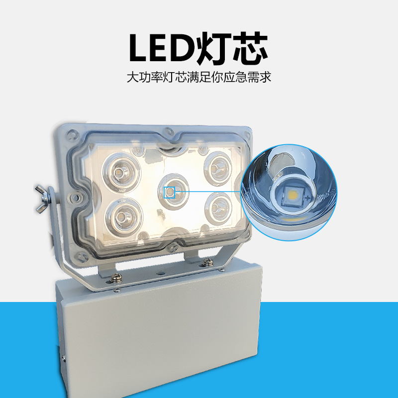 ZY8810固態(tài)應(yīng)急照明燈10W備用照明燈具配電房壁燈