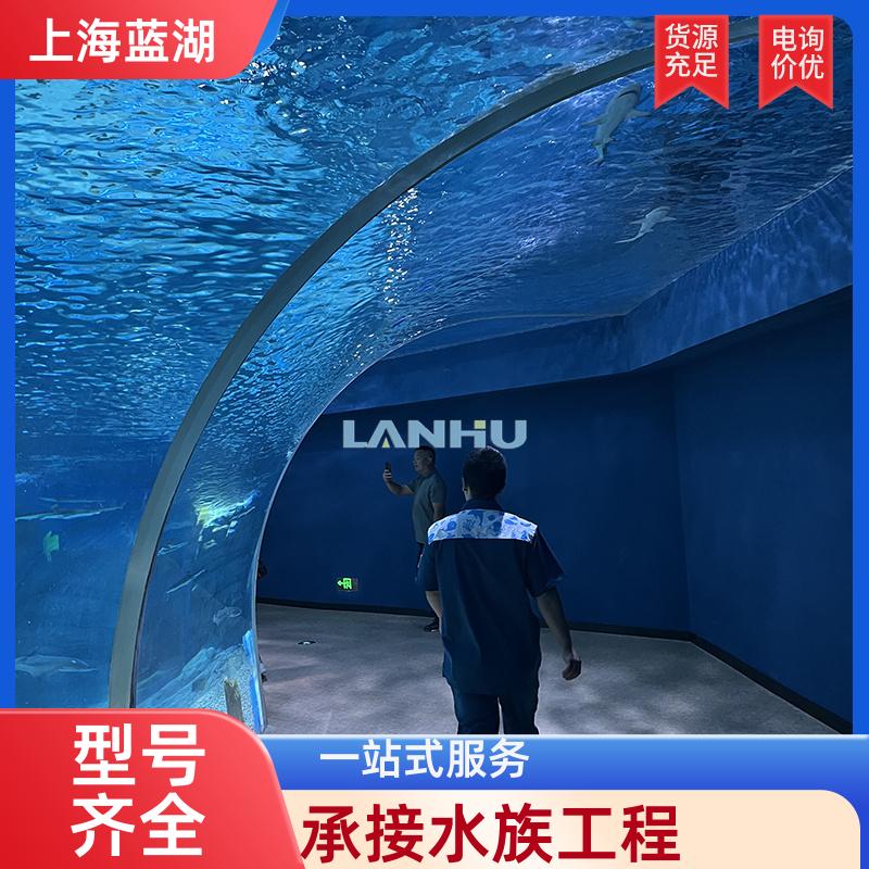 藍(lán)湖海水缸造景大型亞克力魚(yú)缸水族箱設(shè)計(jì)安裝造景工程定做