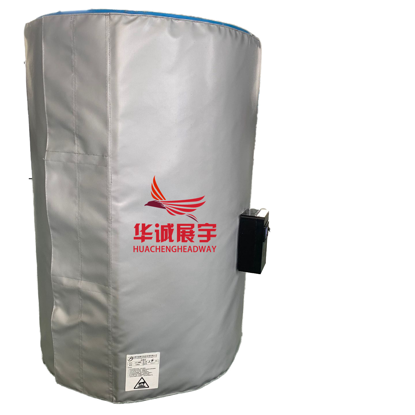 廠家供應(yīng)全包可控溫可拆卸加厚保溫油桶加熱器200L55加侖桶加熱