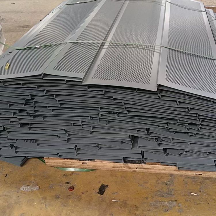 百葉聲屏障戶外隔音板1200mm公路隔聲板生產(chǎn)廠家源頭廠家定制