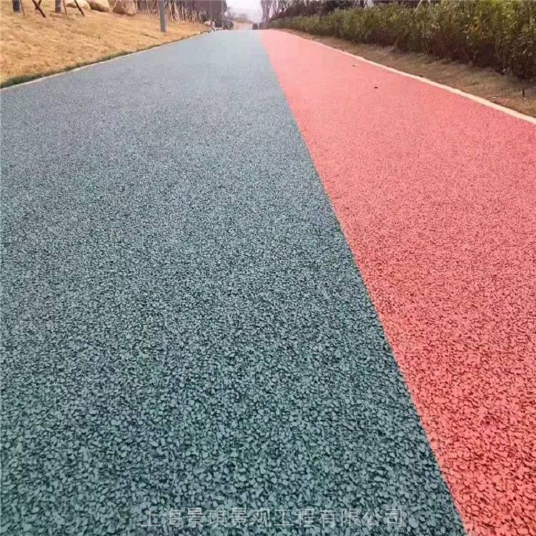 湛江透水混凝土源頭材料實力廠家城市人行道透水彩色路面裝飾
