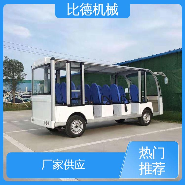 比德機械節(jié)能環(huán)保11座電動觀光車售后貼心用于大型工廠