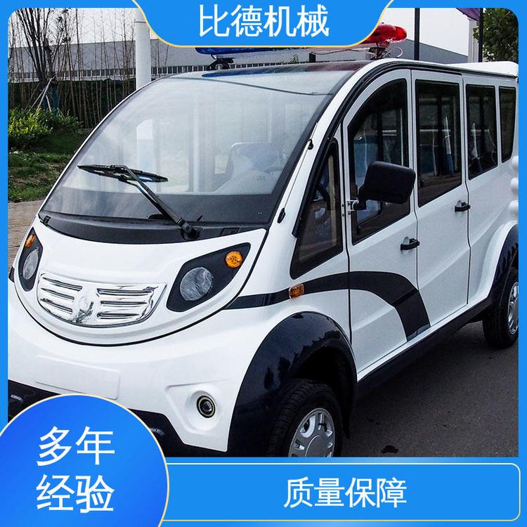 比德機械節(jié)能環(huán)保7座電動封閉巡邏車售后貼心用于學(xué)校