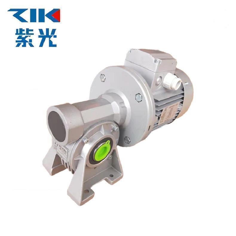ZIK紫光VF49銅蝸輪減速機(jī)圓箱體變速機(jī)VF063-15-MS7124減速電機(jī)