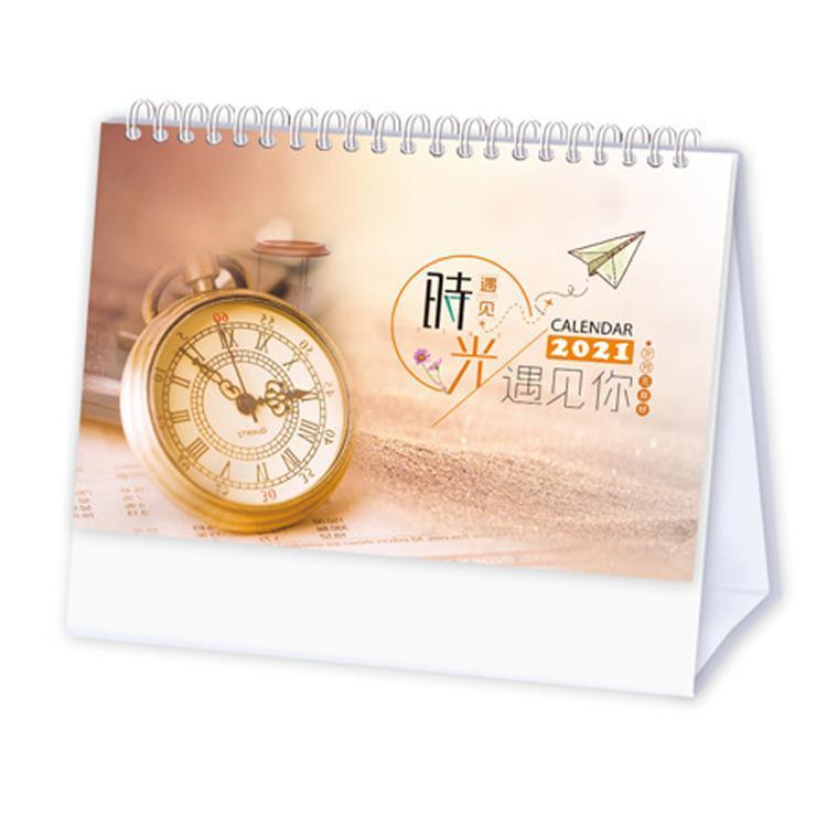 酒泉廠家2022年木質(zhì)臺(tái)歷架企業(yè)專版周歷臺(tái)歷創(chuàng)意商務(wù)日歷定制印刷logo