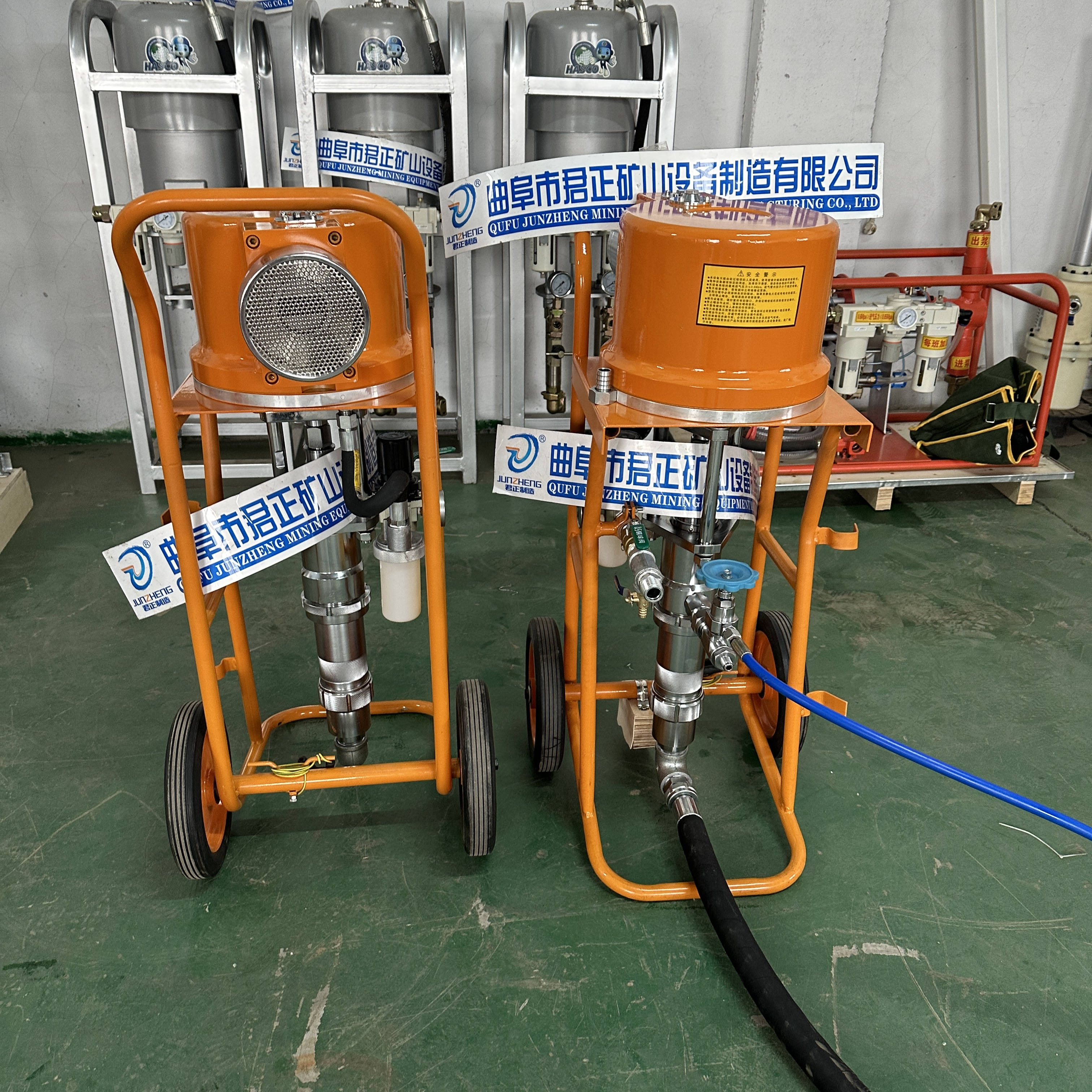 6528型亮化泵可移動式礦用氣動高壓無氣噴涂機