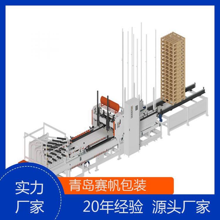 鋼邊箱生產線精密儀器設備物流包裝箱結構牢固