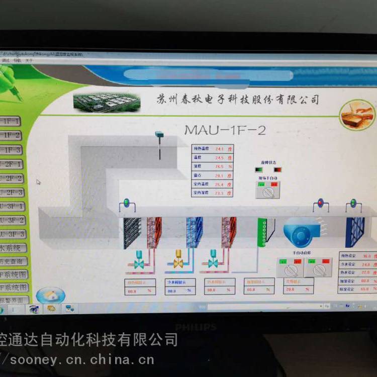 空調自控柜適配市場上各個品牌機器恒溫恒濕空調機組