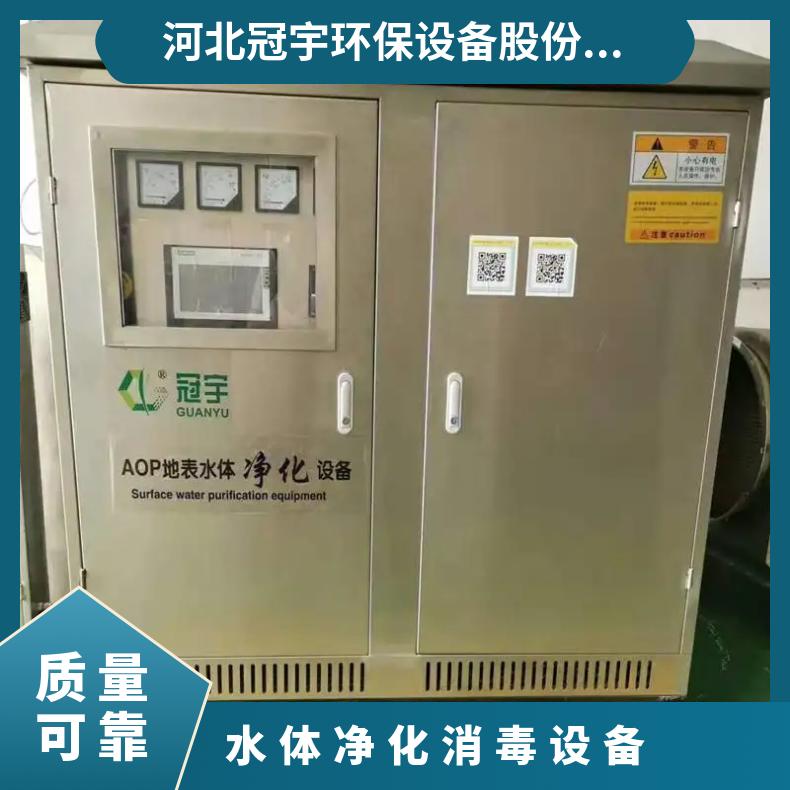 冠宇環(huán)保飲用水AOP水體凈化設(shè)備UV高級(jí)催化臭氧模塊定制殺菌消毒