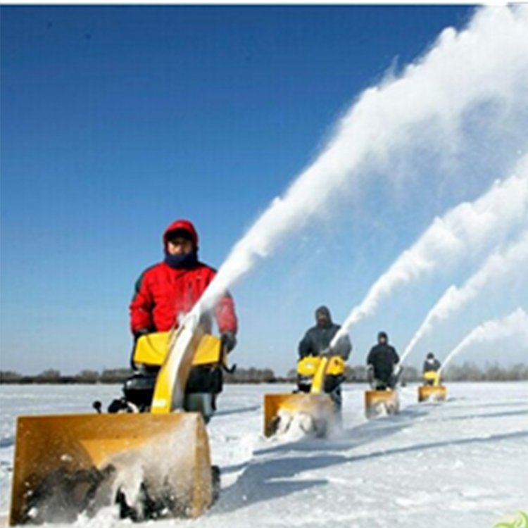 批發(fā)輪式手推滾雪式除雪機(jī)，市政公路掃雪機(jī)廠家