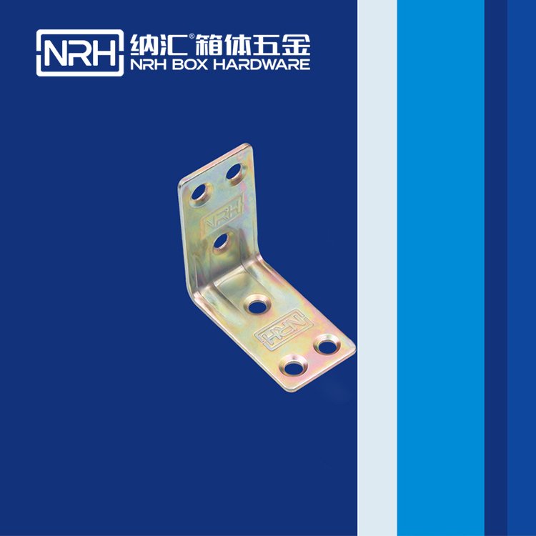 NRH納匯五金沖壓件L型直角90度角碼加厚不銹鋼角碼來圖來樣定做