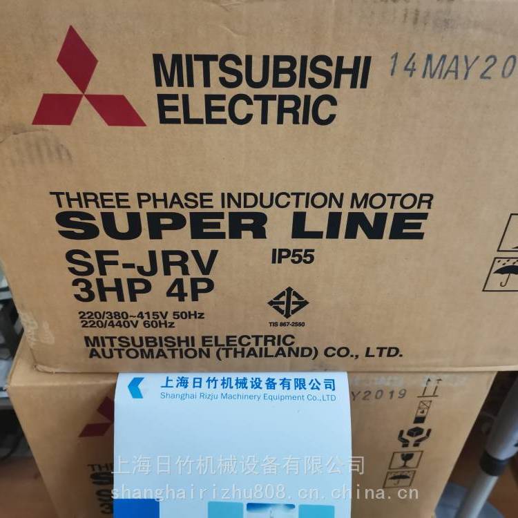 三菱三相異步電機代理SF-JRV2.2KW\/220V\/6P備有庫存