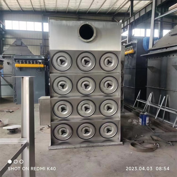 嘉志環(huán)保水泥罐倉頂除塵器耐高溫鍋爐集塵器在線脈沖布袋除塵器