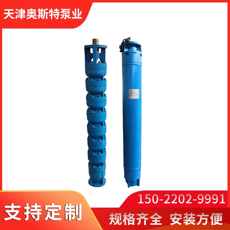 支持定制高效節(jié)能深井泵不銹鋼熱水潛水泵耐高溫耐防腐處理